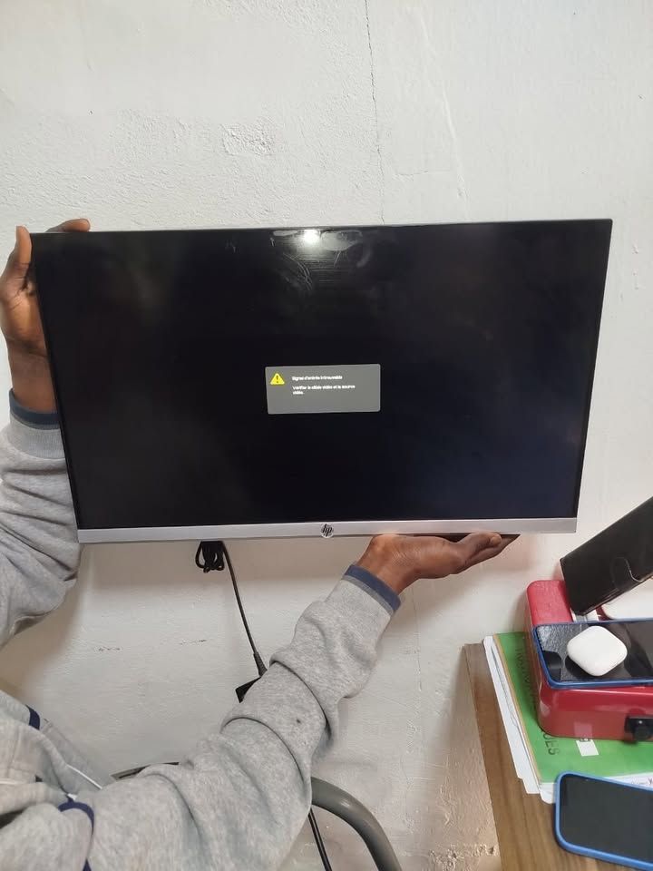 écran full HD 24 pouces marqué HP