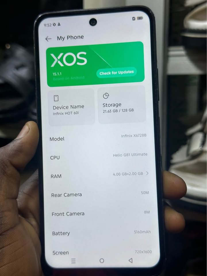 Infinix Haut 60I D’occasion