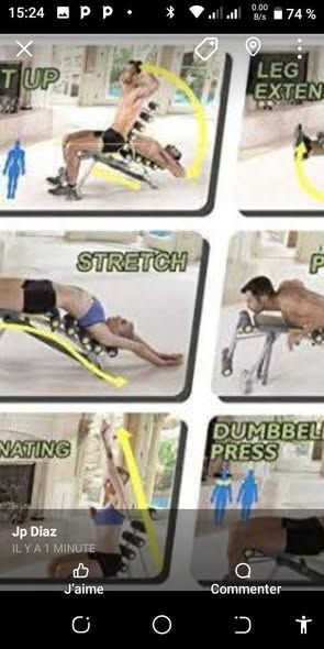 Banc de fitness